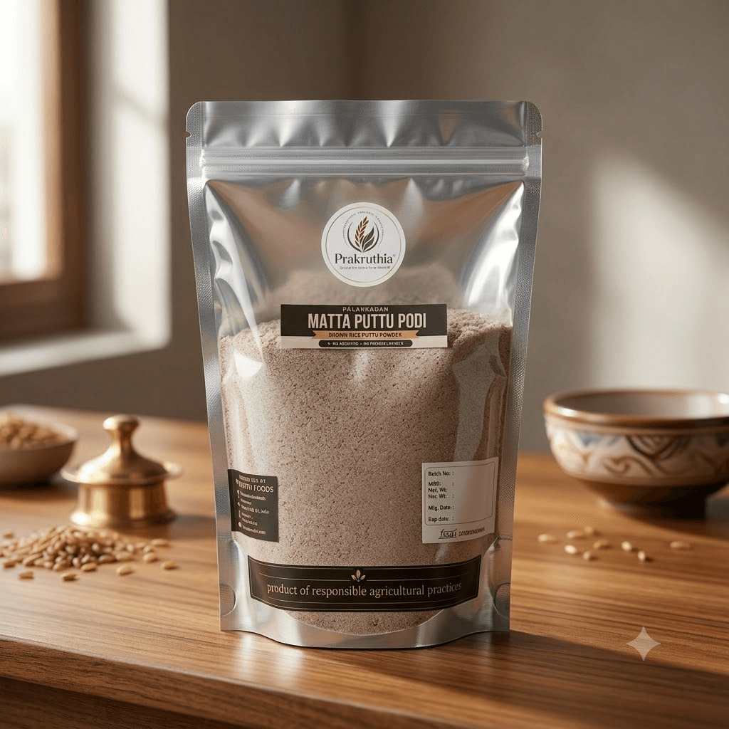Matta Rice Powder - മട്ട അരിപ്പൊടി/പുട്ടുപൊടി