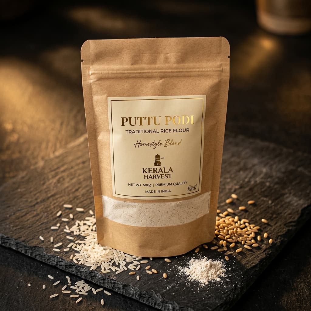 Soft Steamed Puttu