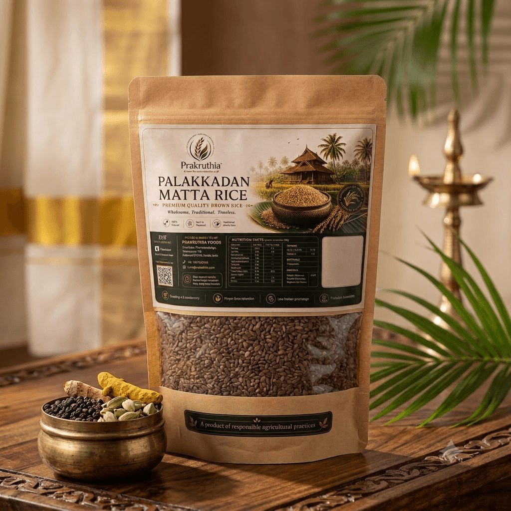 Brown Rice – (തവിടോടുകൂടിയ മട്ട അരി)